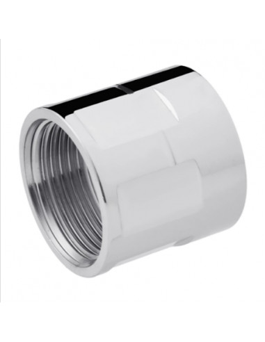 Муфта WaGa 3/4" ВВ нержавіюча сталь