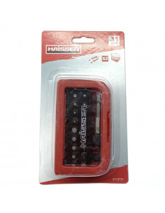 Набір біт 31 шт + тримач HAISSER 