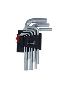 Набір Г-подібних ключів HAISSER НEX 1,5-10мм 9шт