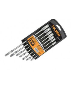 Набір ключів із храповим механізмом 7 шт 8-19 мм TOLSEN