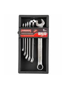 Набір ключів комбін. CRV 6шт (8,10,12,13,14,17)  пластик. HAISSER