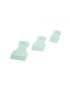 Набір шпателів білих гумових 3 шт. 40/60/80 мм (Україна)