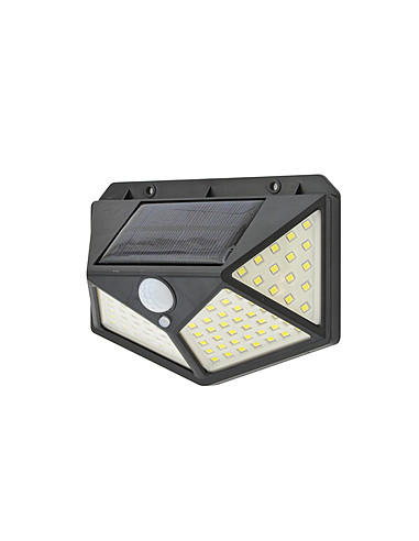 Настінний вуличний світильник CL-100/4090 PIR датчик руху CDS датчик світла сонячна батарея