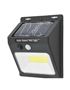 Настінний вуличний світильник YX-618/4085 PIR датчик руху CDS датчик світла сонячна батарея