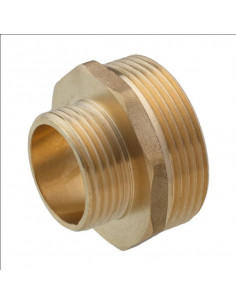 Ніпель перехідний STA 1 1/2"х3/4" ЗЗ латунний