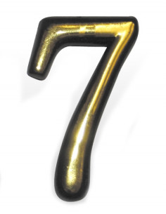 Номер пластиковий №7