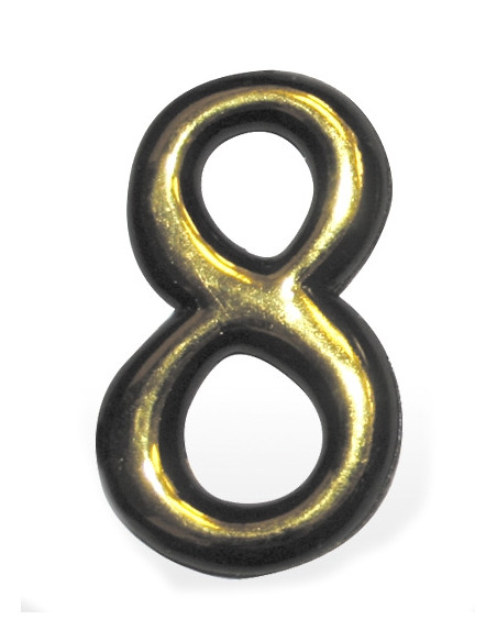 Номер пластиковий №8