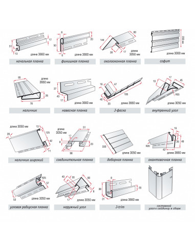 Панель вінілова салатова 3,66*0,23*1,2 мм. (0,842м2)