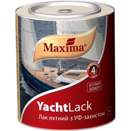 Лак "Maxima" яхтный глянец 1л