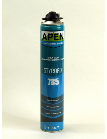 Піна-клей APEN Styrofix 785  PRO 750мл 