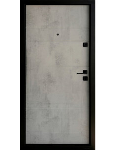 ПЛ-20: Двері металеві МДФ/МДФ ТИП13 2050*860 ліві (оксид темний/оксид свiтлий) 2
