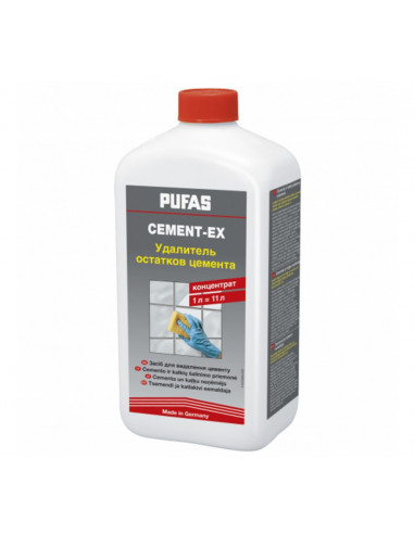 Pufas Cement-Ex  Засіб для видалення залишків цементу 1л (1,4кг)