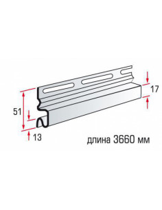 Планка стартова (початкова) 3,66 м
