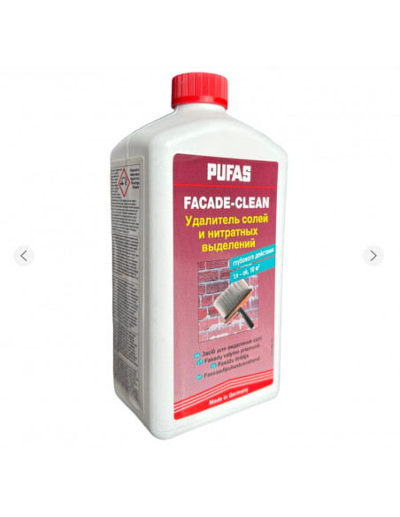 Pufas Fasade-Clean Засіб для видалення солей 1л (1,4кг)