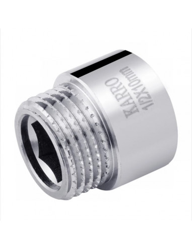 Подовжувач Karro 1/2" ВЗ, L=10 мм хромований KR-3209