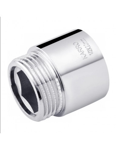 Подовжувач Karro 1/2" ВЗ, L=20 мм хромований KR-3209