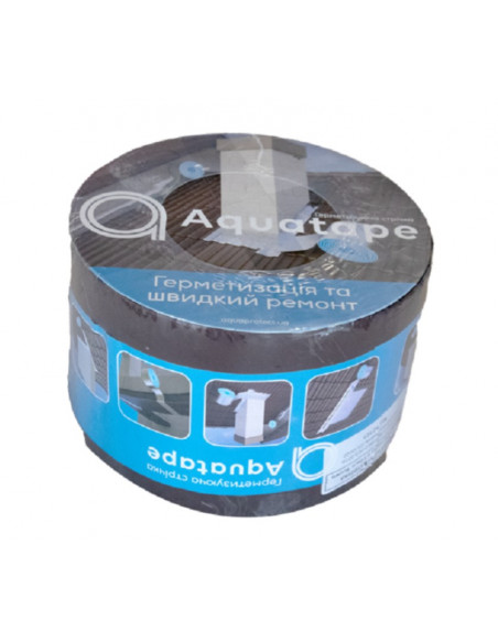Покрівельно-герметизуюча стрічка Aquatape 75*3м  Brown