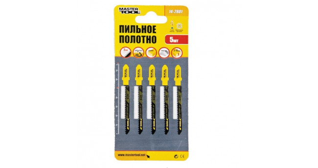Полотно для электролобзика Master Tool Т119 ВО