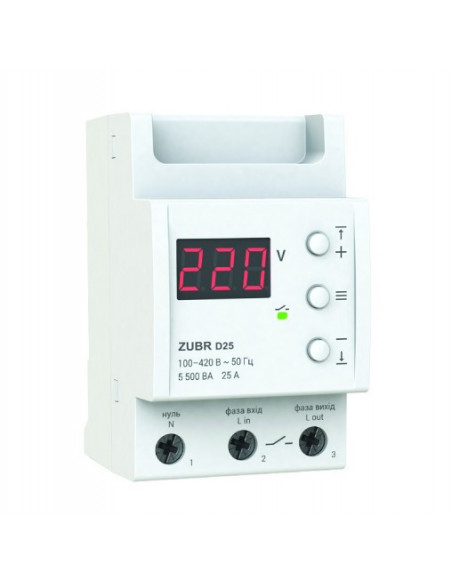 Реле напруги ZUBR D25