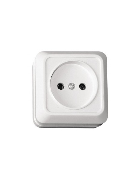 Розетка Luxel OPERA 1 місце без заземлення