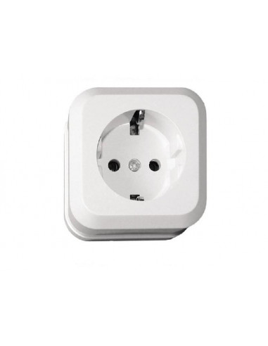 Розетка Luxel OPERA 1 місце з заземлення