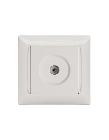 Розетка Primera Luxel телевізійна, (біла)