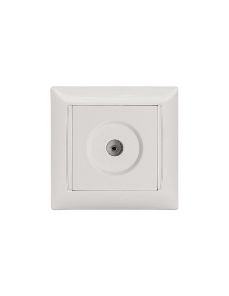 Розетка Primera Luxel телевізійна, (біла)