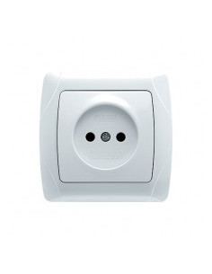 Розетка Viko Carmen 1 місце без заземлення