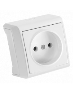 Розетка Viko VERA 1 місце без заземлення зовнішня