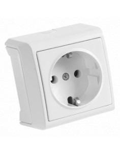 Розетка Viko VERA 1 місце із заземленням
