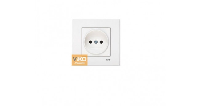 Розетка одинарна без заземлення Karre