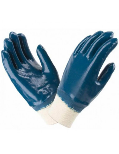 Рукавиці WERK сині маслобензостійкі