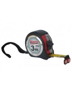 Рулетка 3м 19 мм нейлон.2 стопа, магніт HAISSER