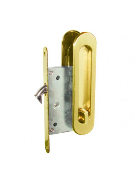 Ручка для розсувних дверей з замком  USK 05 PB