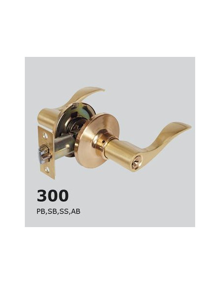 Ручка-засувка фікс 300-BK--PB латунь  LEX