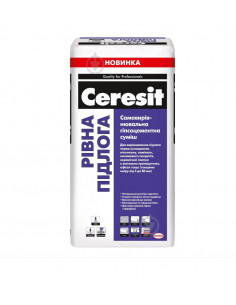 Самовирівнююча суміш "Церезит" 25 кг (3-80 мм)