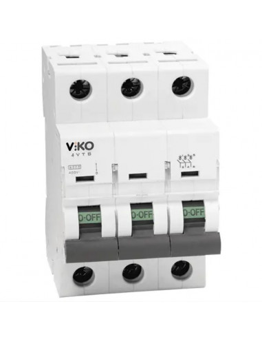 Автомат Viko 3С  25А 4,5КА 230/400V Тип С 