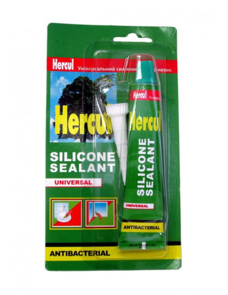 Санітарний силікон HERCUL білий 50мл