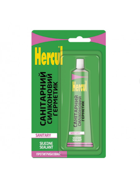 Санітарний силікон HERCUL прозорий 50мл