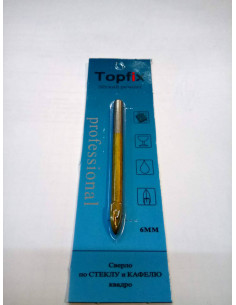 Свердло по склу та плитці GRANIT 6мм