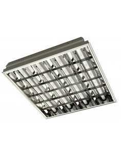 Светильник растровый встраиваемый 4х18w (дроссель)