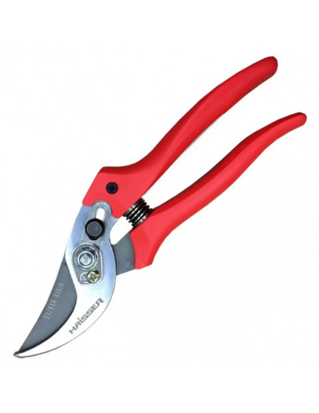 Секатор садовий 200мм однокомпонентні ручки тефлонове покриття  HAISSER