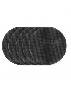 Сітка для шліфування гіпсу з липучкою 180 мм, K180, 5шт для шліфувальної машини 59G263