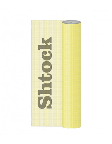 Склосітка Фасадна Shtock "160" комірка 4*4 мм жовта (50 кв.м)
