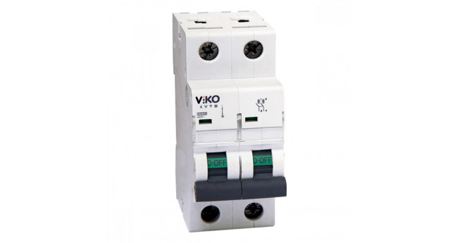 Автоматичний вимикач Viko 2С  25А 4,5КА 230/400V Тип С 
