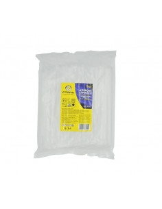 Стержні клейові  7,2х200мм 1 кг, прозорий в пакете сталь 2