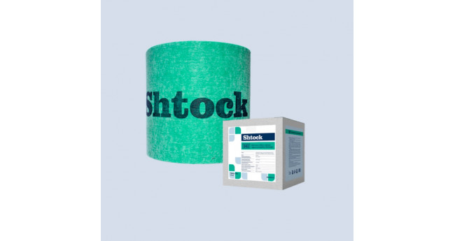 Стрічка гідроізоляційна хімічно-стійка Шток (Shtock) Ultratape D82, 120 мм*10 м