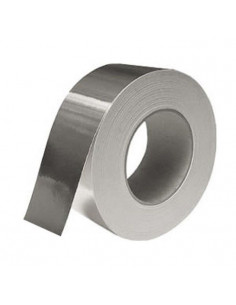Стрічка клейка алюмінієва 50х10м Сталь