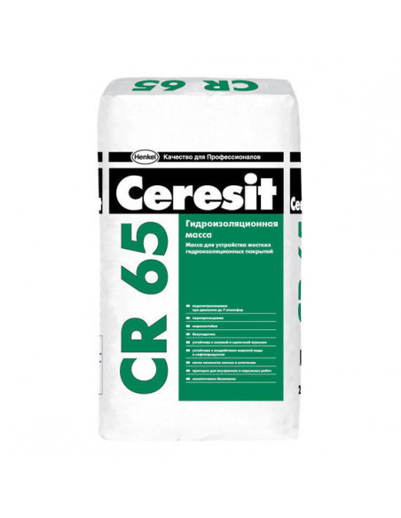 Суміш гідроізоляційна CR 65/25 кг