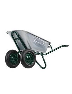 Тачка будівельна 2-колісна DETEX D-32 (2 колеса)